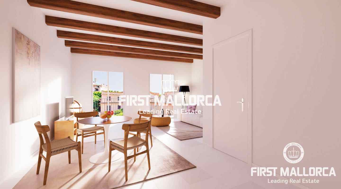 Apartment In The Old Town Of Palma With French Balcony